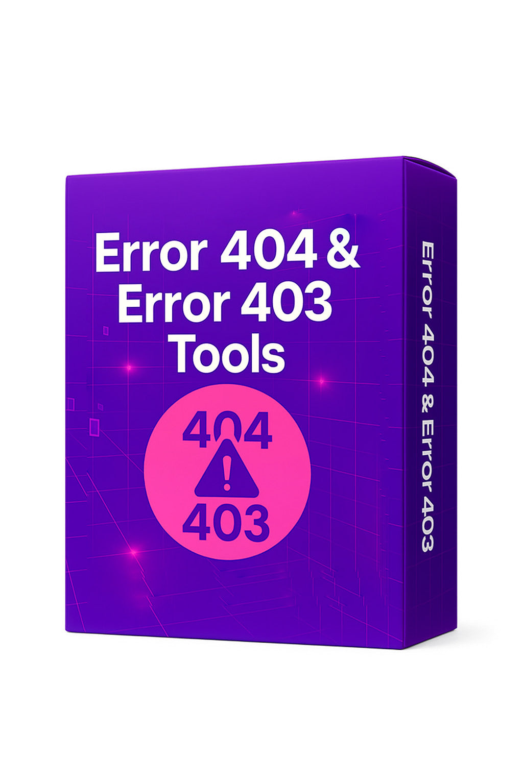 Error 404 & 403 Management Tool