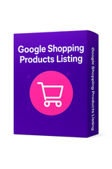 Goggle Shopping Products Listing