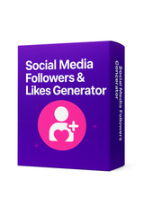 Social Media Followers & Likes Generator